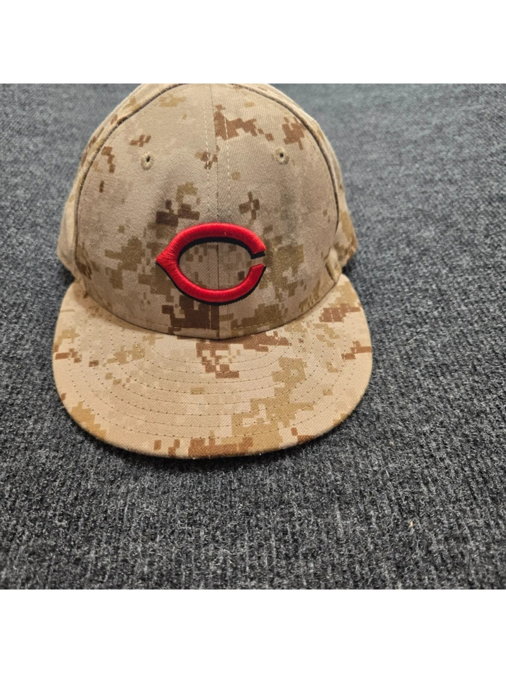 New Era 59FIFTY Cincinnati Reds 2013 Memorial Day Stars Stripes On‑Field Hat 7